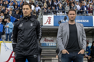 Matthias Jaissle, assistenttrner (Brndby IF), Martin Retov, cheftrner (Brndby IF)