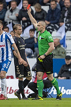 Simon Hedlund (Brndby IF), Mads-Kristoffer Kristoffersen, dommer