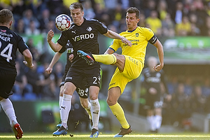 Kasper Enghardt (Randers FC), Kamil Wilczek (Brndby IF)