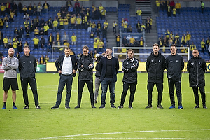 Ebbe Sand, sportsdirektr (Brndby IF), Matthias Jaissle, assistenttrner (Brndby IF), Martin Retov, cheftrner (Brndby IF)