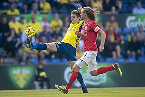 Mikael Uhre (Brndby IF), Simon Jakobsen, anfrer (Silkeborg IF)