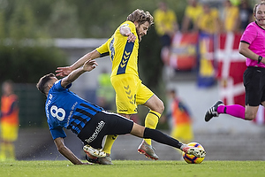 Kasper Fisker (Brndby IF), lvaro Muiz Cegarra (FC Inter Turku)