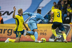 Marvin Egho (Randers FC), Paulus Arajuuri (Brndby IF), Anthony Jung (Brndby IF)