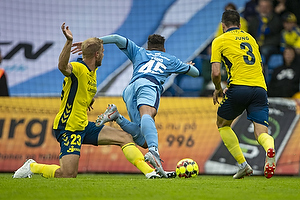 Marvin Egho (Randers FC), Paulus Arajuuri (Brndby IF), Anthony Jung (Brndby IF)