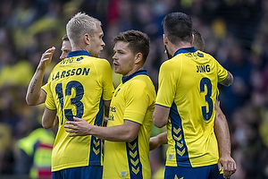 Dominik Kaiser, mlscorer (Brndby IF), Anthony Jung (Brndby IF), Johan Larsson (Brndby IF)