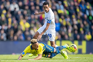 Hany Mukhtar (Brndby IF), Carlos Zeca, anfrer (FC Kbenhavn)