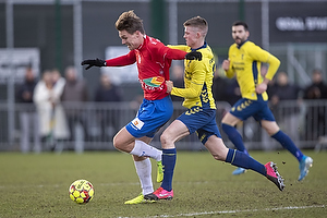 Nicolaj Agger (Hvidovre IF), Morten Frendrup (Brndby IF)