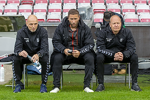 Jesper Srensen, assistenttrner (Brndby IF), Martin Retov, assistenttrner (Brndby IF), Niels Frederiksen, cheftrner (Brndby IF)