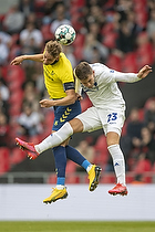 Andreas Maxs, anfrer (Brndby IF), Jonas Wind (FC Kbenhavn)