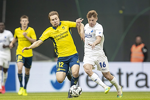 Simon Tibbling (Brndby IF), Pep Biel (FC Kbenhavn)