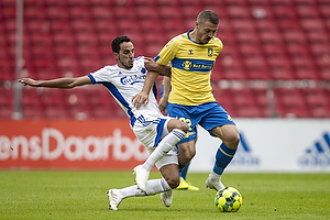 Josip Radosevic (Brndby IF), Carlos Zeca (FC Kbenhavn)