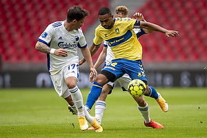 Kevin Mensah (Brndby IF), Karlo Bartolec (FC Kbenhavn), Pep Biel (FC Kbenhavn)