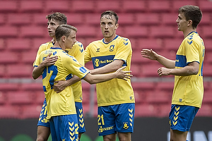 Jesper Lindstrm, mlscorer (Brndby IF), Simon Hedlund (Brndby IF), Lasse Vigen Christensen (Brndby IF), Mikael Uhre (Brndby IF)