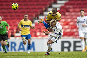 Mikael Uhre (Brndby IF), Victor Nelsson (FC Kbenhavn)