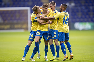 Jesper Lindstrm, mlscorer (Brndby IF), Sigurd Rosted (Brndby IF), Morten Frendrup (Brndby IF), Kevin Mensah (Brndby IF)
