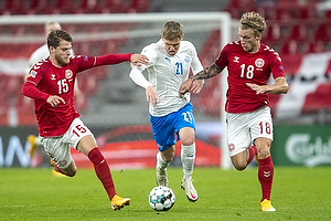 Mathias Jensen  (Danmark), Arnor Sigurdsson  (Island), Daniel Wass  (Danmark)