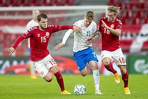 Blas Riveros (Brndby IF), Arnor Sigurdsson  (Island), Daniel Wass  (Danmark)