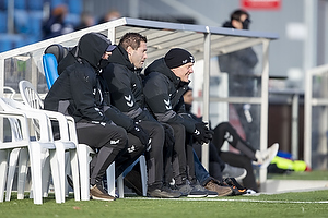 Jesper Srensen, assistenttrner (Brndby IF), Martin Retov, assistenttrner (Brndby IF), Niels Frederiksen, cheftrner (Brndby IF)