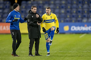 Hjrtur Hermannsson (Brndby IF), Martin Retov, assistenttrner (Brndby IF), Josip Radosevic (Brndby IF)