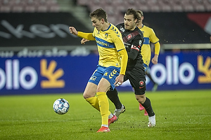 Mikael Uhre (Brndby IF), Erik Sviatchenko  (FC Midtjylland)