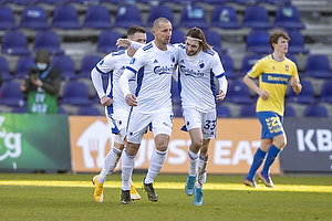 Kamil Wilczek, mlscorer  (FC Kbenhavn), Rasmus Falk  (FC Kbenhavn)