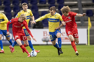 Lasse Vigen Christensen (Brndby IF), Albert Grnbk  (Agf), Alexander Munksgaard  (Agf)