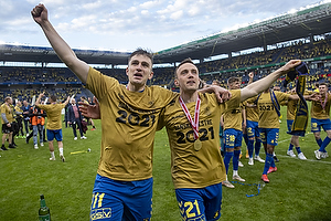 Mikael Uhre (Brndby IF), Lasse Vigen Christensen (Brndby IF)