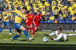 Mikael Uhre (Brndby IF), Peter Vindahl Jensen  (FC Nordsjlland)