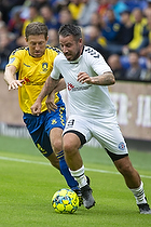 Sren Colding  (Brndby IF), Mikkel Beckmann  (Superliga Allstars)