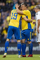 Johan Elmander  (Brndby IF), Ruben Bagger  (Brndby IF)