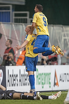 Tobias Brkeeiet, mlscorer  (Brndby IF), Andrija Pavlovic  (Brndby IF)