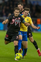 Erik Sviatchenko  (FC Midtjylland), Mikael Uhre  (Brndby IF)