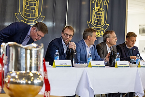 Ole Palm, direktr (Brndby IF), Jesper Mller, bestyrelsesmedlem (Brndby IF)