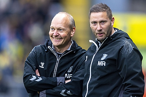 Niels Frederiksen, cheftrner (Brndby IF), Martin Retov, assistenttrner (Brndby IF)
