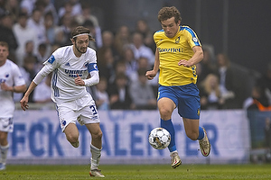 Joe Bell  (Brndby IF), Rasmus Falk, anfrer  (FC Kbenhavn)
