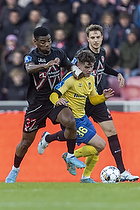 Raphael Onyedika  (FC Midtjylland), Mathias Kvistgaarden  (Brndby IF)