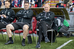 Martin Retov, assistenttrner (Brndby IF), Niels Frederiksen, cheftrner (Brndby IF)