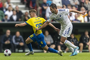 Mathias Kvistgaarden  (Brndby IF), Davit Khocholava  (FC Kbenhavn)