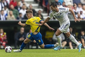 Mathias Kvistgaarden  (Brndby IF), Davit Khocholava  (FC Kbenhavn)