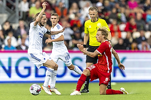 Rasmus Falk, anfrer  (FC Kbenhavn), Mads Bidstrup  (FC Nordsjlland), Jrgen Daugbjerg Burchardt, dommer