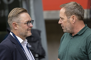 Carsten V. Jensen, fodbolddirektr (Brndby IF), Claus Steinlein, sportschef  (FC Midtjylland)