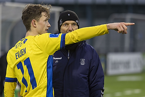 Jesper Srensen, cheftrner  (Brndby IF), Hkon Evjen  (Brndby IF)