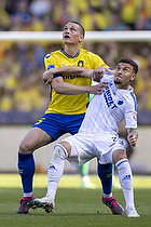 Rasmus Lauritsen  (Brndby IF), Jordan Larsson  (FC Kbenhavn)