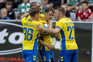 Mathias Kvistgaarden  (Brndby IF), Hkon Evjen, mlscorer  (Brndby IF), Josip Radosevic  (Brndby IF)