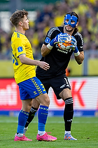 Mathias Kvistgaarden  (Brndby IF), Kamil Grabara  (FC Kbenhavn)