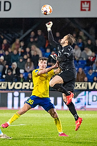 Mathias Kvistgaarden  (Brndby IF), Patrik Carlgren  (Randers FC)