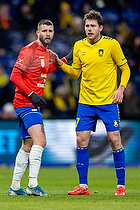 Daniel Stenderup  (Hvidovre IF), Nicolai Vallys  (Brndby IF)