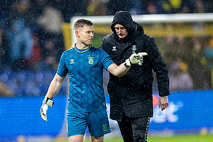 Patrick Pentz  (Br�ndby IF), Casper Ankergren, m�lmandstr�ner  (Br�ndby IF)