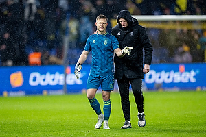 Patrick Pentz  (Br�ndby IF), Casper Ankergren, m�lmandstr�ner  (Br�ndby IF)