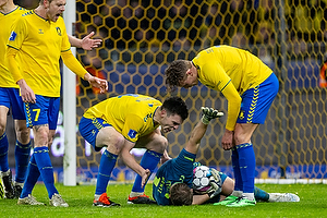 Jacob Rasmussen  (Br�ndby IF), Sebastian Sebulonsen  (Br�ndby IF), Patrick Pentz  (Br�ndby IF)